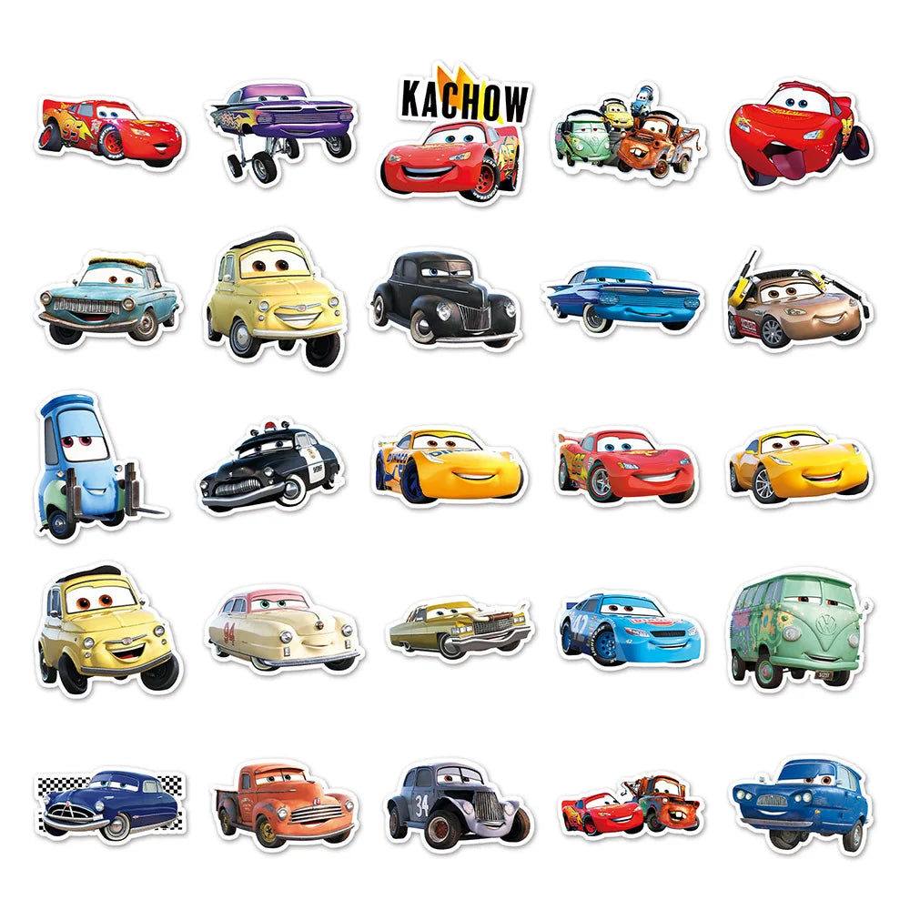 Lot D'Autocollants Cars