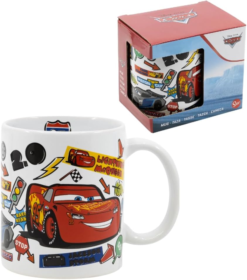 Mug Cars Cartoon