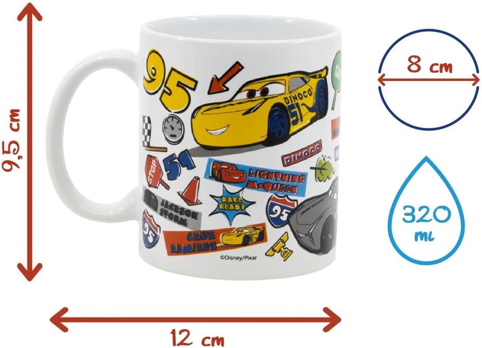 Mug Cars Cartoon
