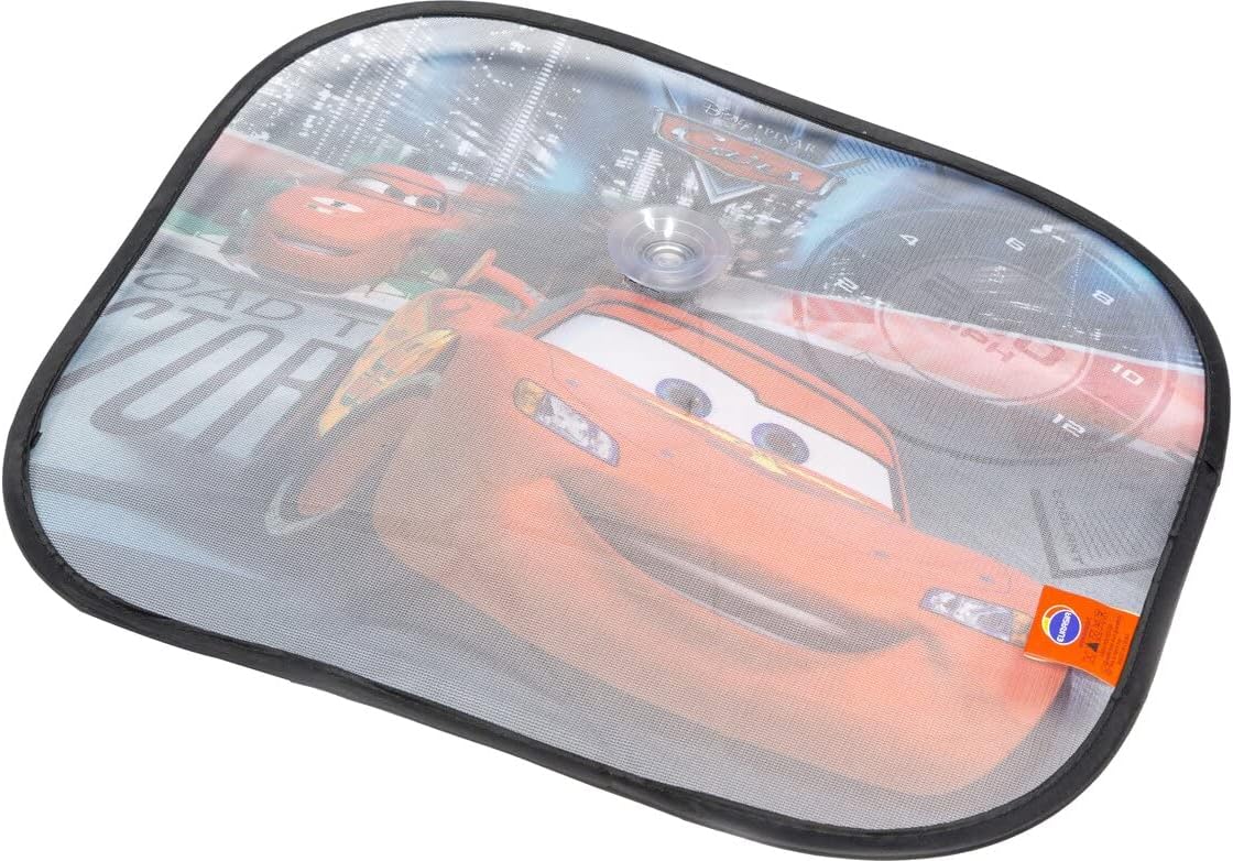 Pare-Soleil Cars Flash McQueen vs Francesco Bernoulli