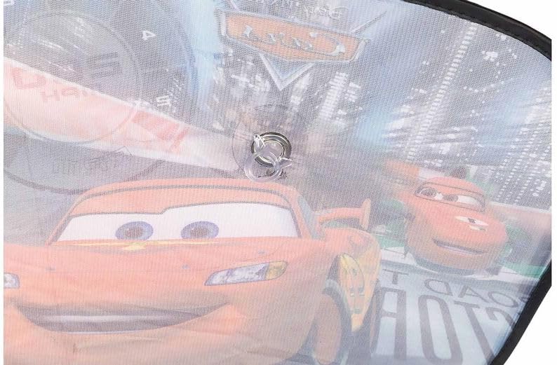 Pare-Soleil Cars Flash McQueen vs Francesco Bernoulli