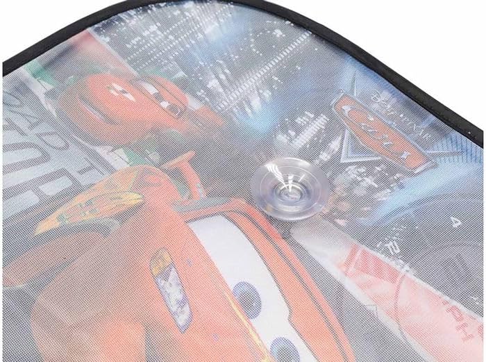 Pare-Soleil Cars Flash McQueen vs Francesco Bernoulli