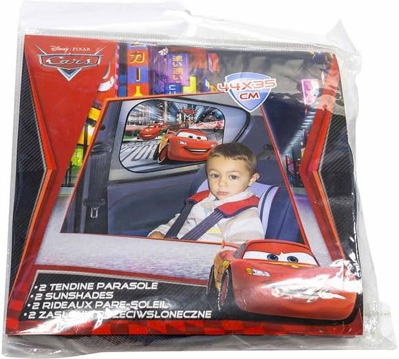 Pare-Soleil Cars Flash McQueen vs Francesco Bernoulli