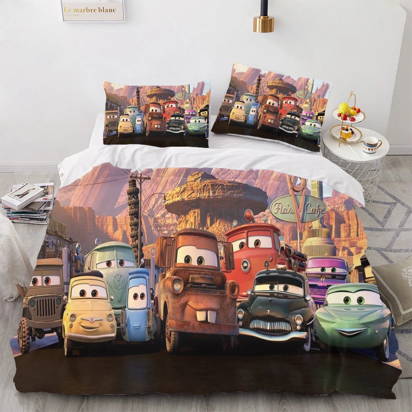 Parure de Lit Cars - Personnages de Radiator Springs