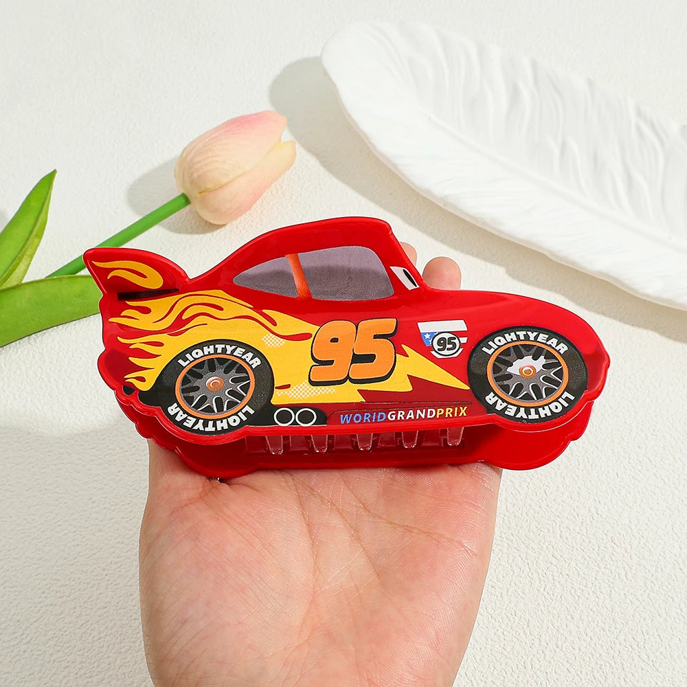 Pince à Cheveux Rouge Cars Flash McQueen