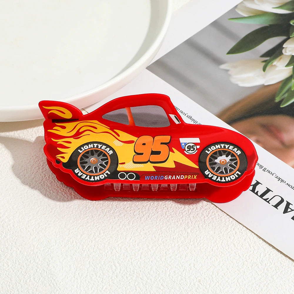 Pince à Cheveux Rouge Cars Flash McQueen