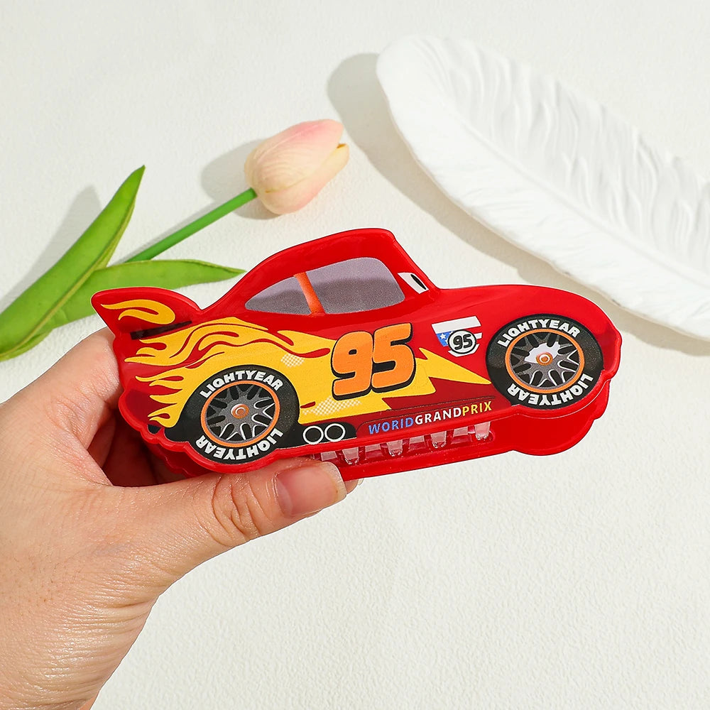 Pince à Cheveux Rouge Cars Flash McQueen