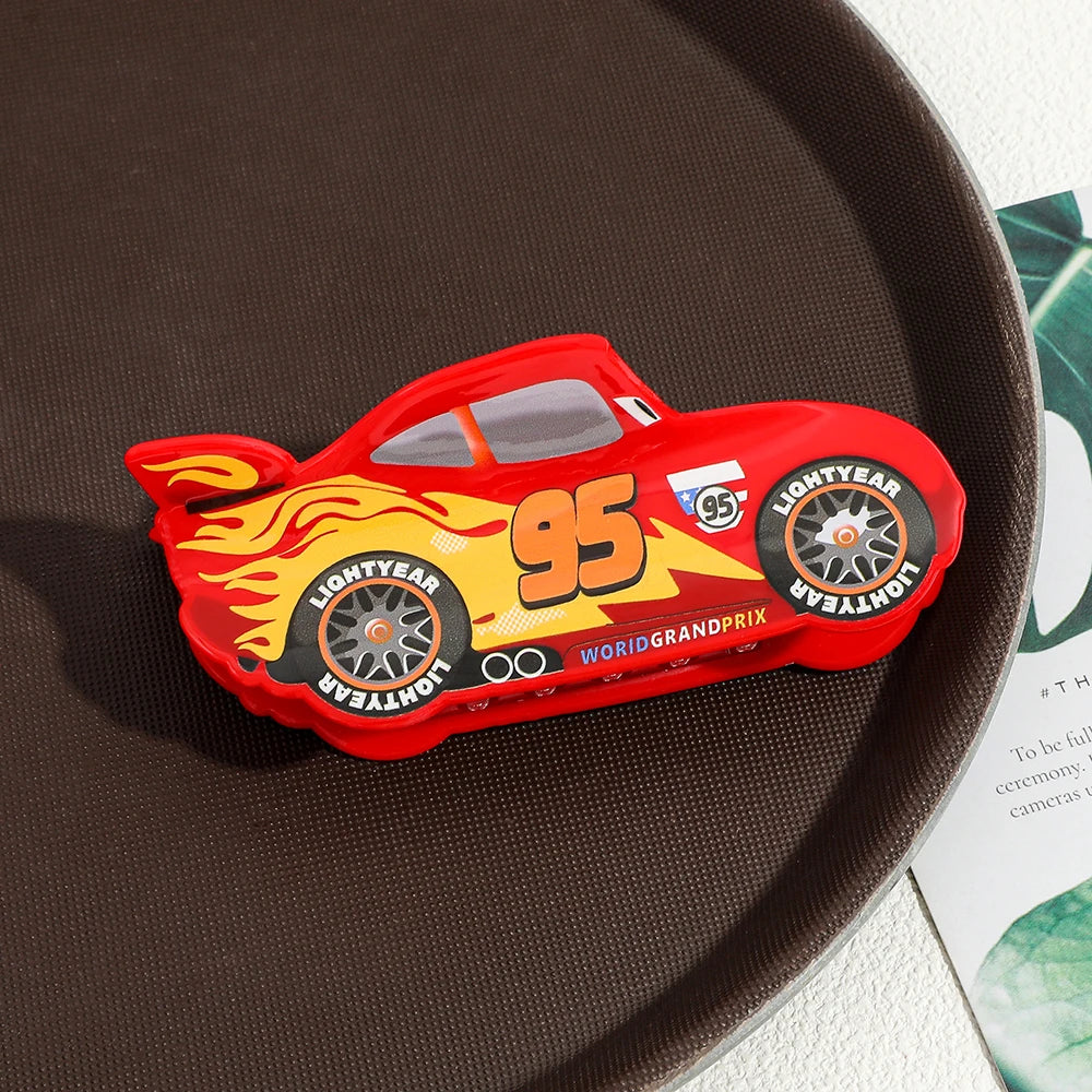 Pince à Cheveux Rouge Cars Flash McQueen