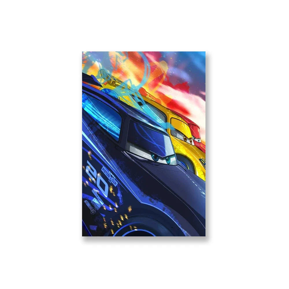 Poster Cars Storm vs Cruz Ramirez