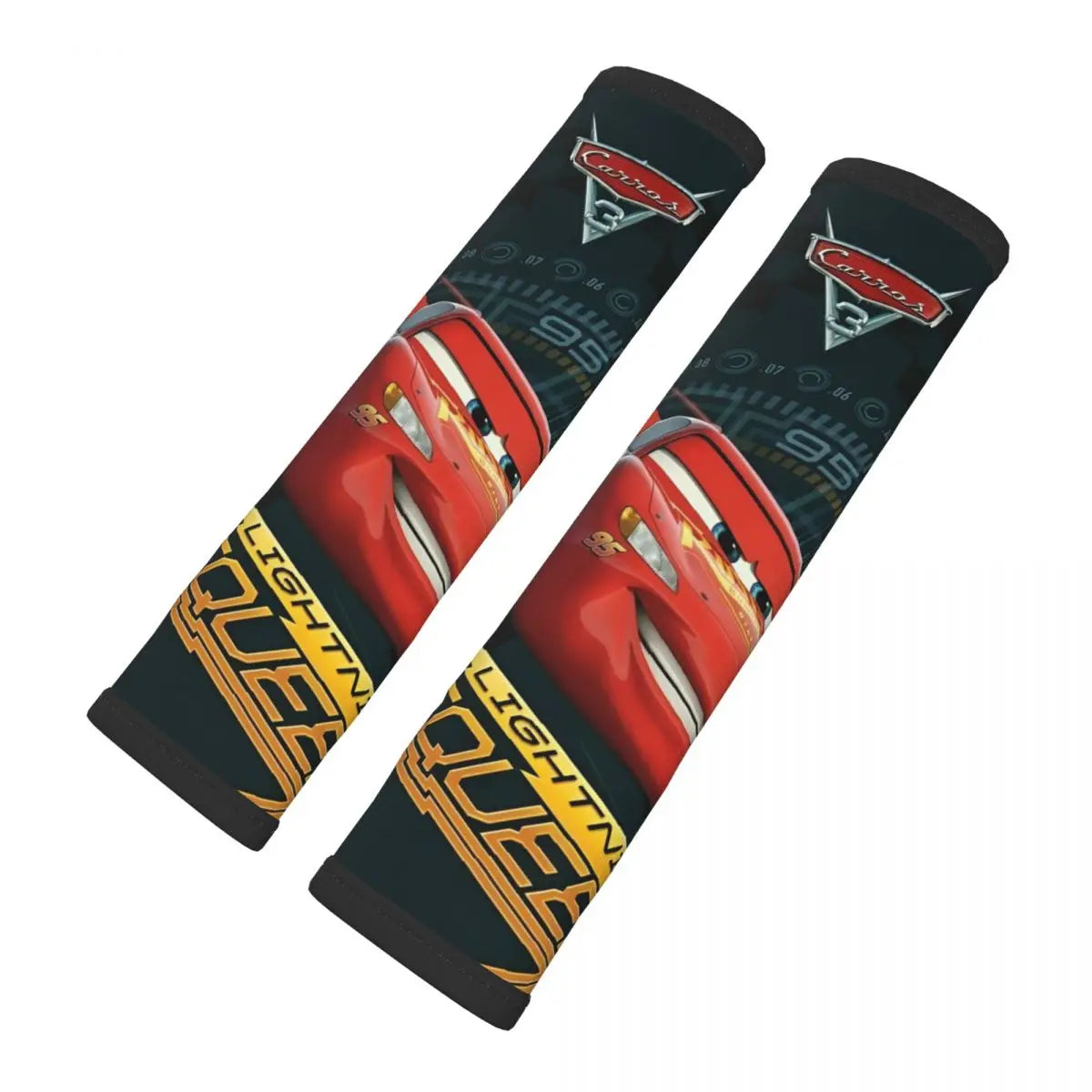 Protège Ceinture de Voiture Cars 3 - Lightning McQueen