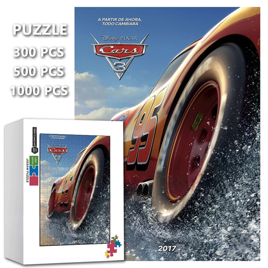 Puzzle Affiche de Film Cars 3