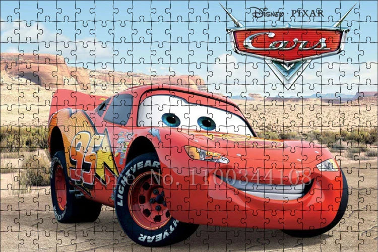 Puzzle Cars Flash McQueen Grand Sourire