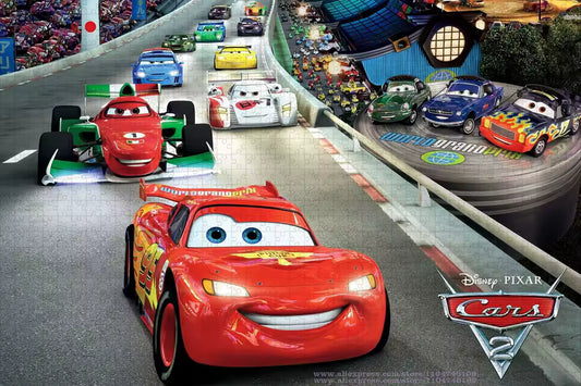 Puzzle Cars Flash McQueen (Sur Circuit)