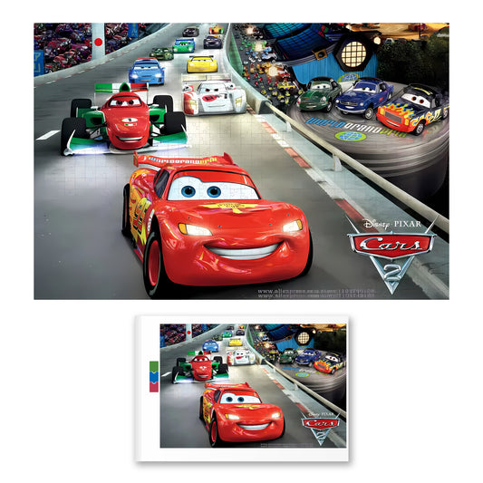 Puzzle Cars Flash McQueen (Sur Circuit)