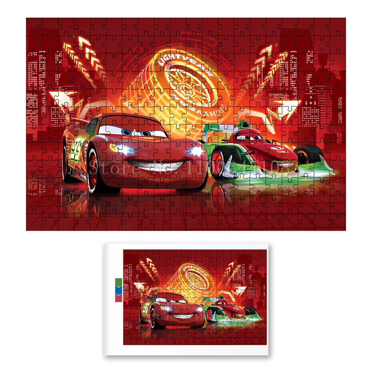Puzzle Cars McQueen et Francesco