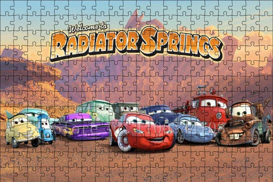 Puzzle Cars Personnages de Radiator Springs