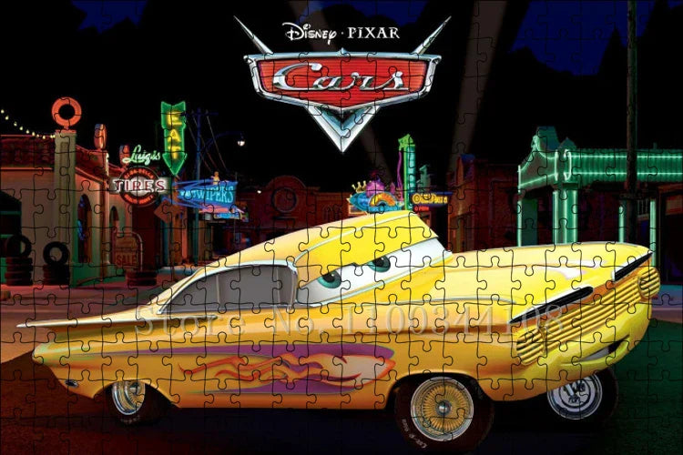Puzzle Cars - Ramone en Jaune
