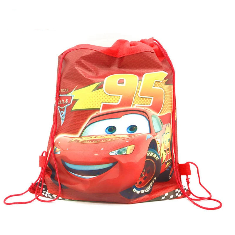 Sac à Dos Cordon Cars Flash McQueen 24x36cm