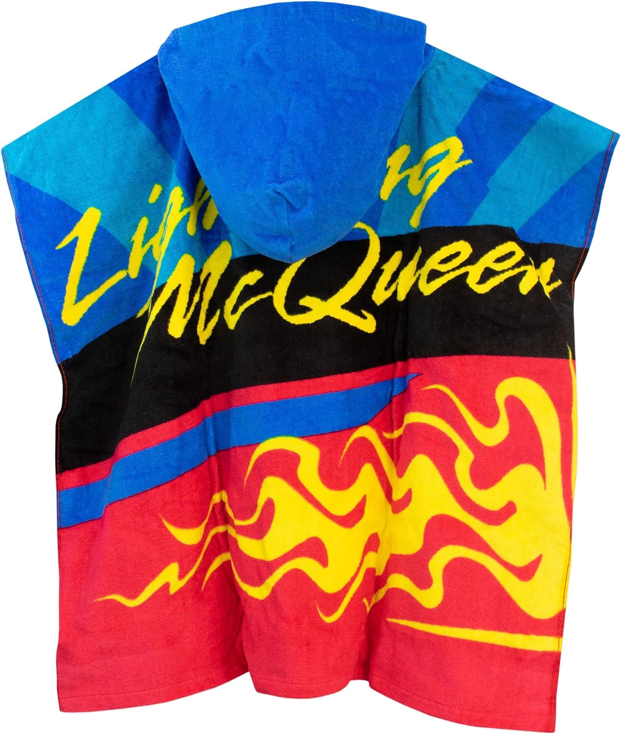 Serviette Poncho à Capuche Cars - Flash Lightning McQueen 95