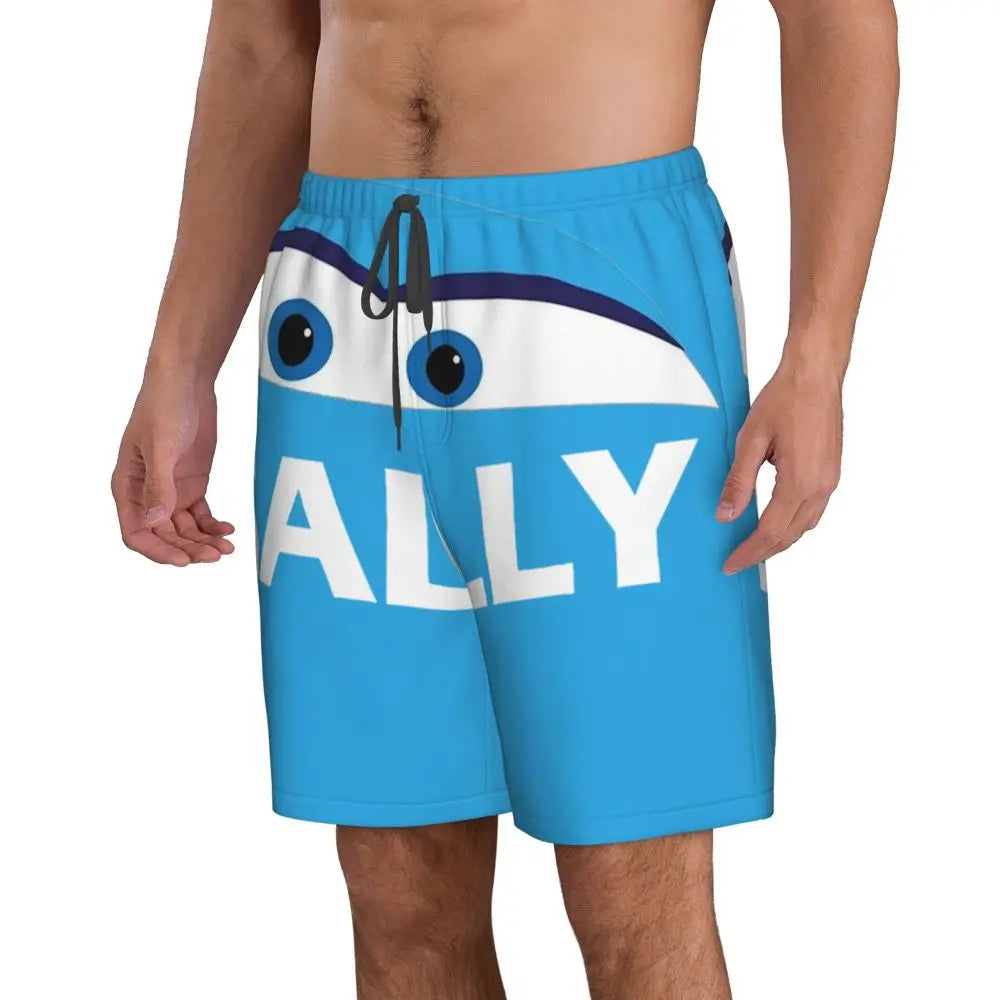 Short Cars Bleu - Regard de Sally