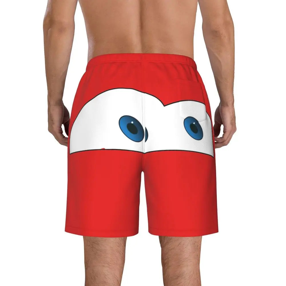 Short Cars Rouge - Regard de McQueen