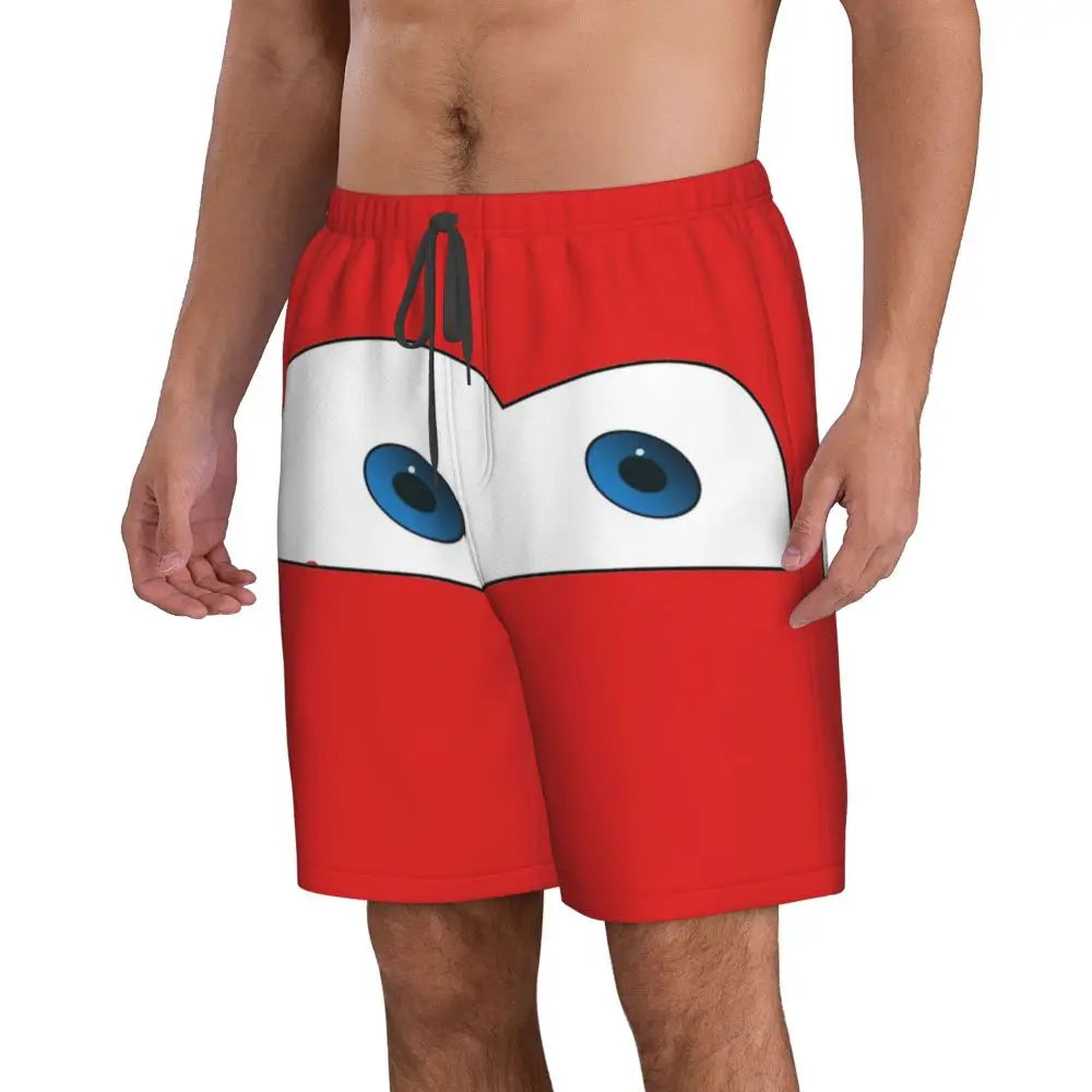 Short Cars Rouge - Regard de McQueen