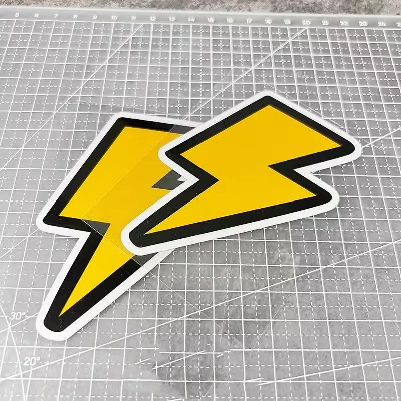 Sticker Cars Eclair Jaune