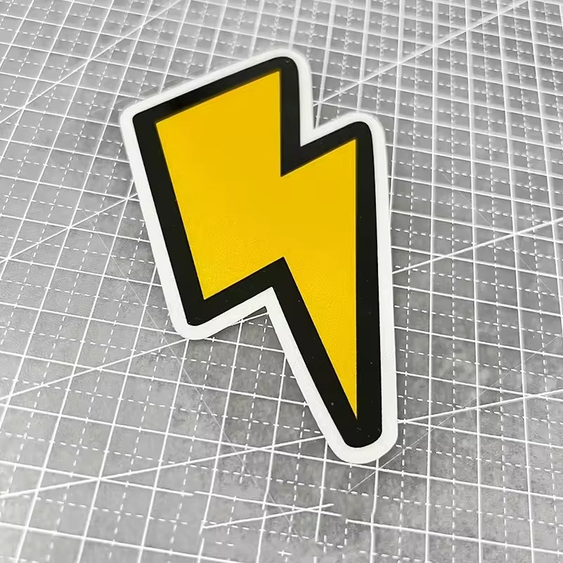 Sticker Cars Eclair Jaune