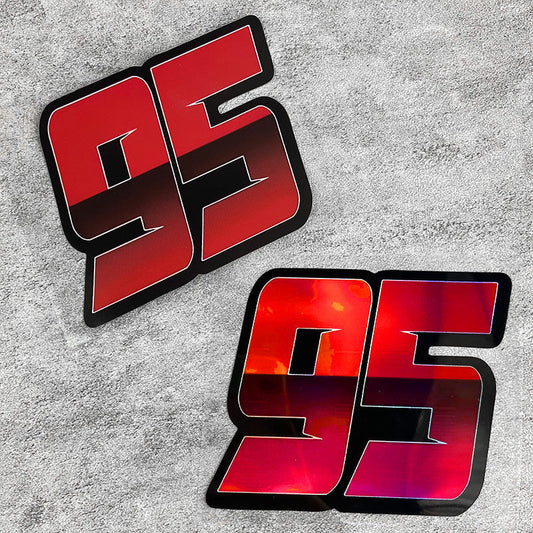 Sticker Cars Numéro 95 de Flash McQueen