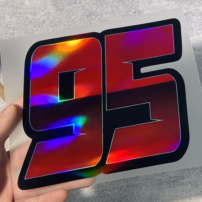 Sticker Cars Numéro 95 de Flash McQueen