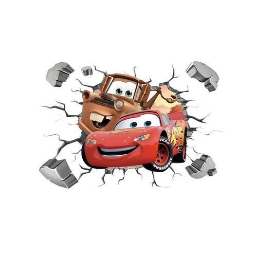 Sticker Mural Cars Martin et McQueen