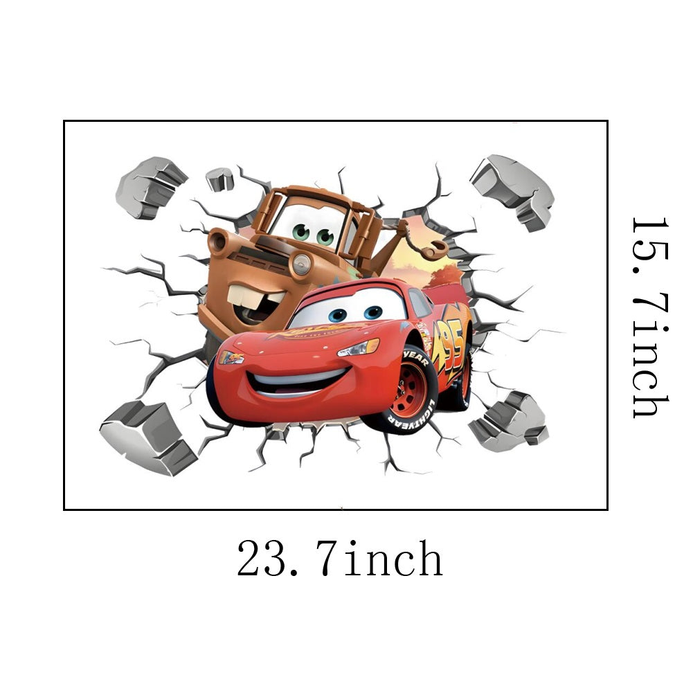 Sticker Mural Cars Martin et McQueen