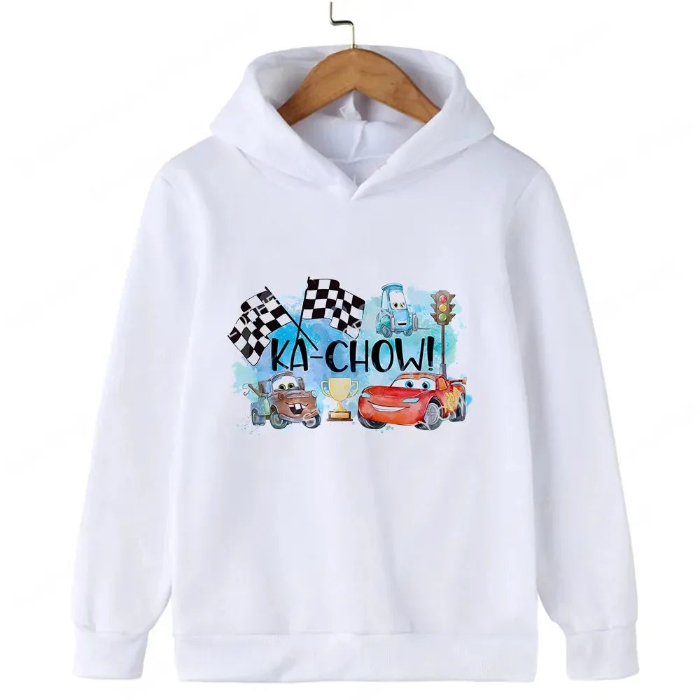 Sweat à Capuche Cars Enfant "Ka-Chow!"