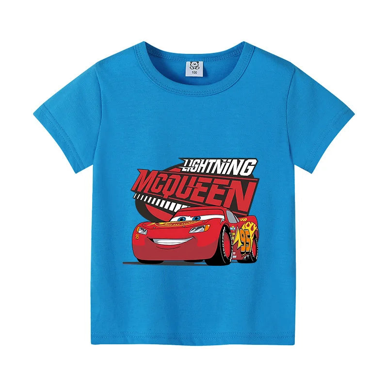 T-Shirt Cars Enfant - Lightning McQueen (3 coloris)