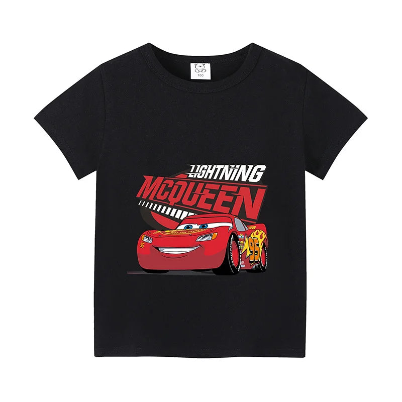 T-Shirt Cars Enfant - Lightning McQueen (3 coloris)
