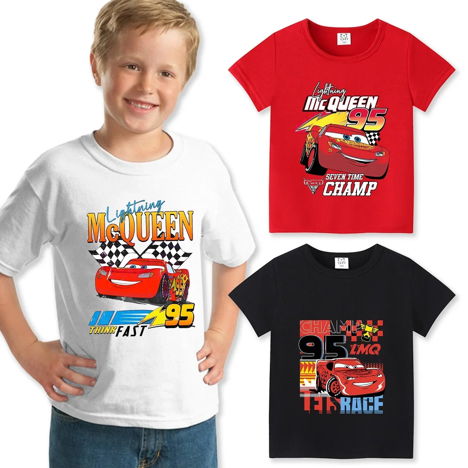 T-Shirt Cars Enfant - McQueen au Japon
