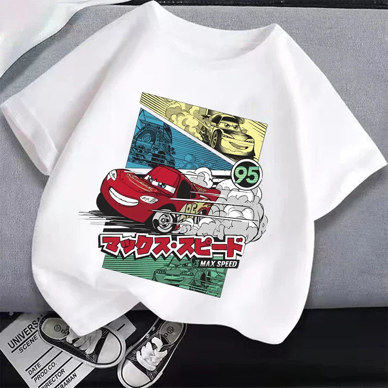 T-Shirt Cars Enfant - McQueen au Japon