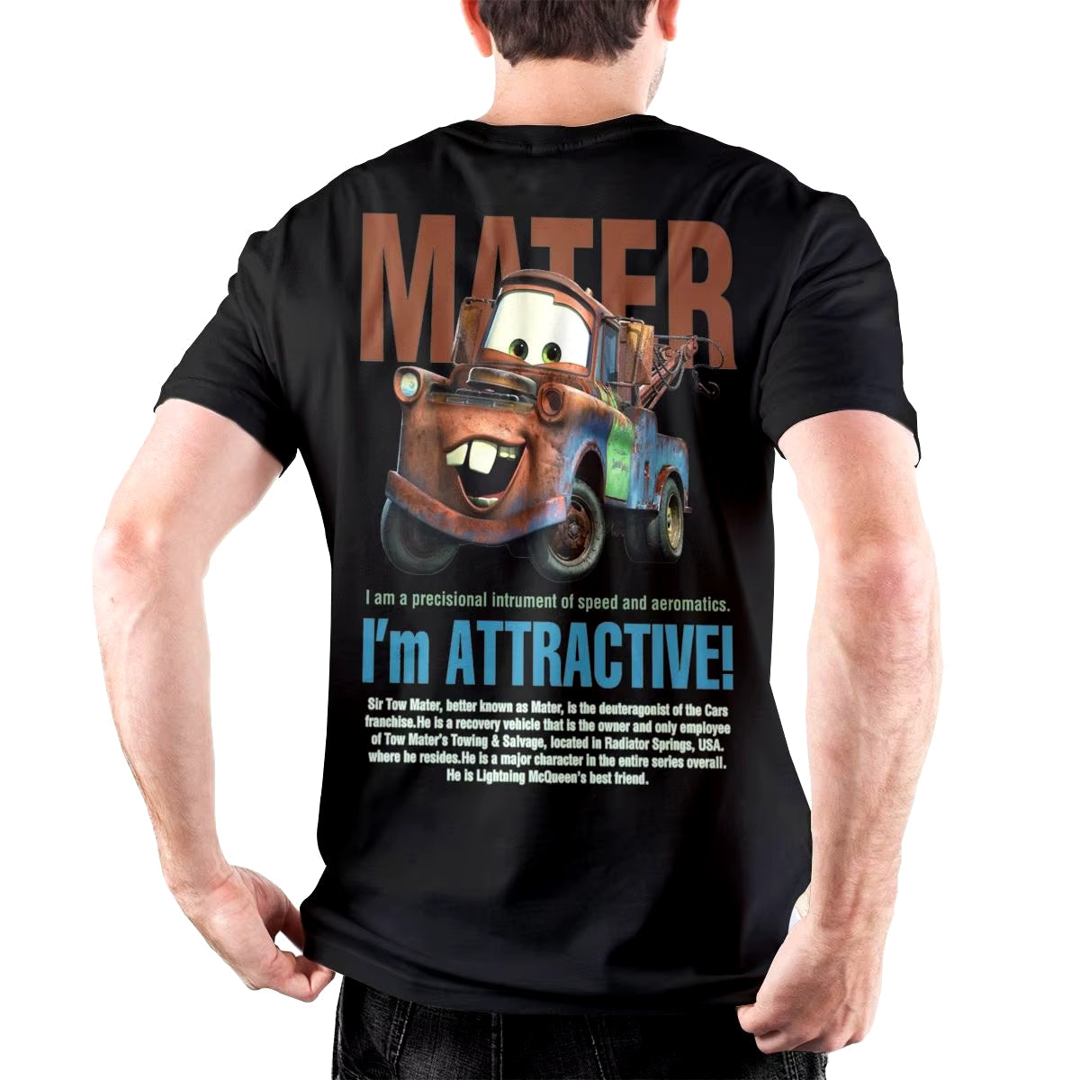 T-Shirt Cars Martin "Mater" le Dépanneur - "I'm Attractive"
