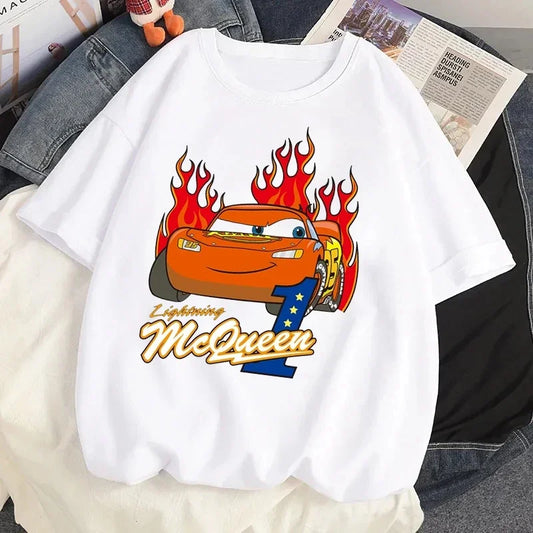 T-Shirt Cars McQueen Numéro 1