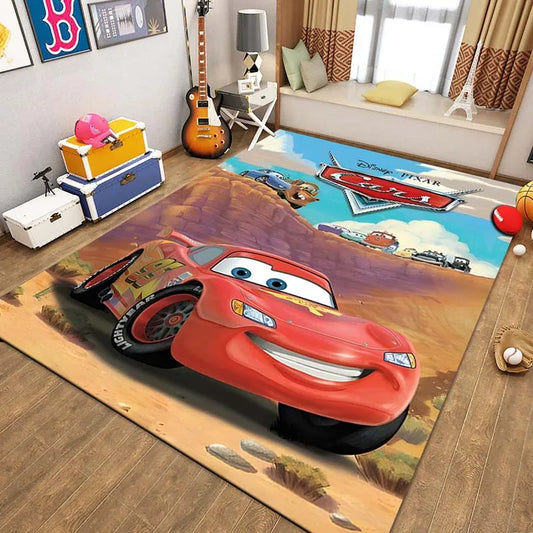 Tapis Cars McQueen dans le Desert