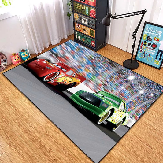 Tapis Cars McQueen et Chick