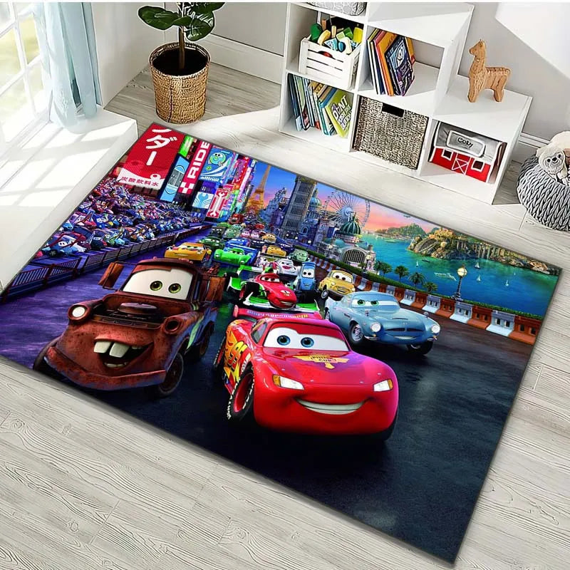 Tapis Cars McQueen et Ses Amis
