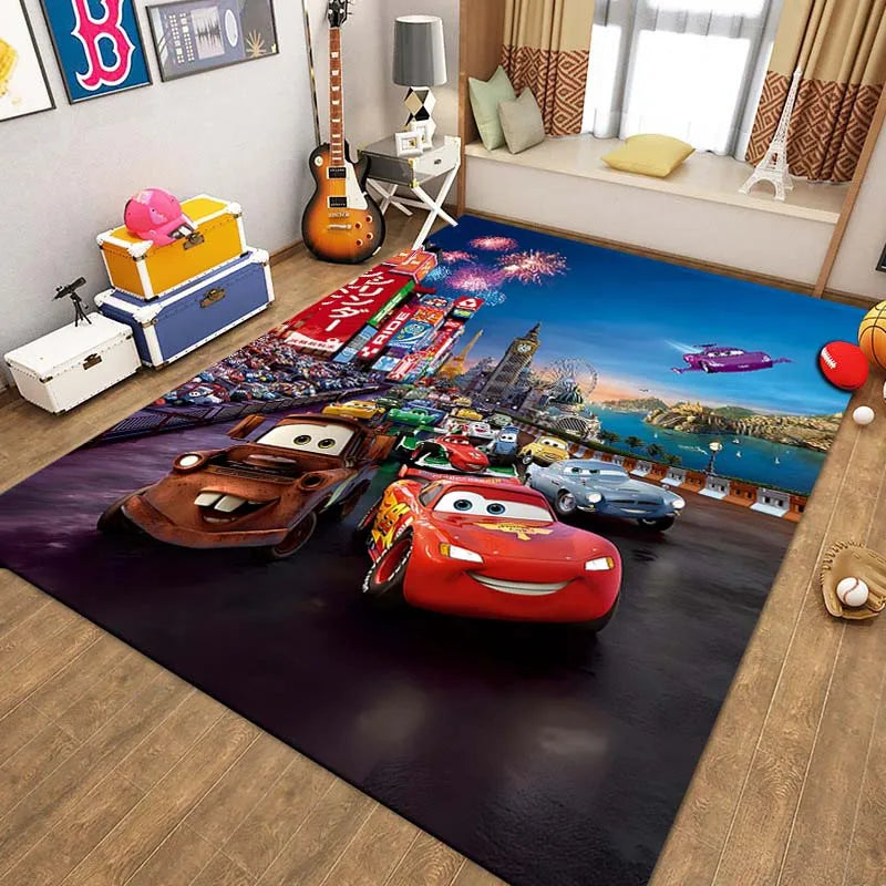 Tapis Cars McQueen et ses Amis