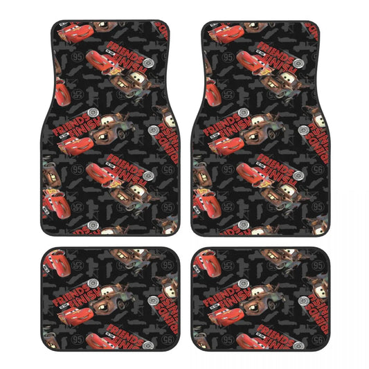 Tapis de Sol Cars pour Voiture - McQueen et Martin