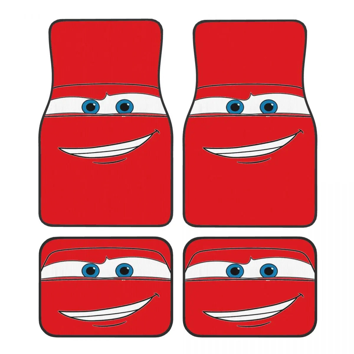 Tapis de Sol Cars pour Voiture - Sourire de McQueen