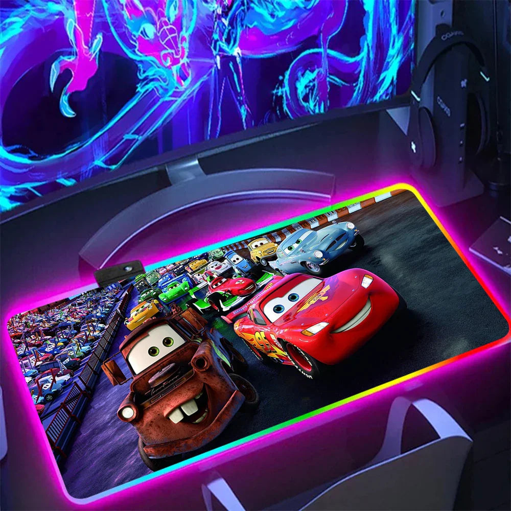 Tapis de Souris Led Cars McQueen et ses Amis