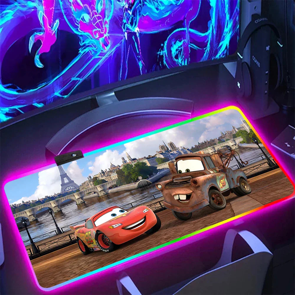 Tapis de Souris Led McQueen et Martin