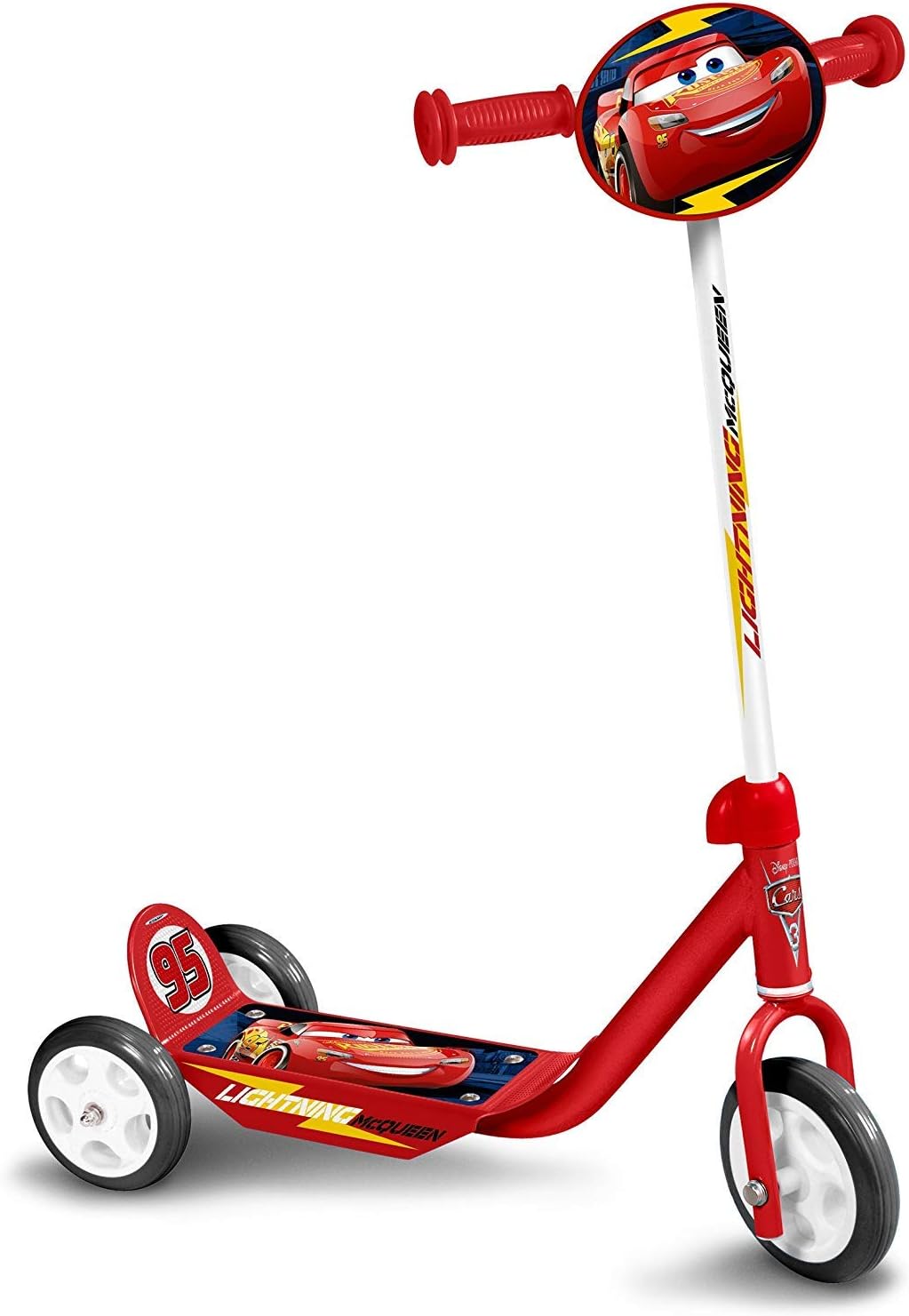 Trottinette Cars 3 Roues - Flash McQueen
