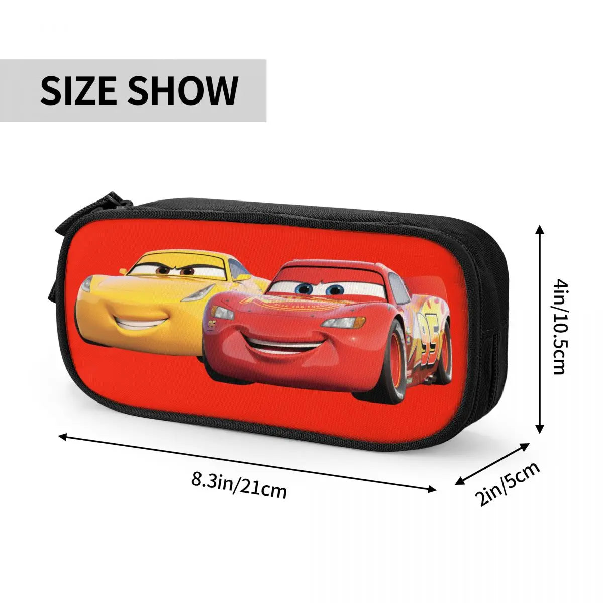 Trousse Scolaire Cars - Flash McQueen et Cruz Ramirez