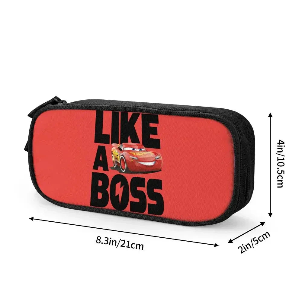 Trousse Scolaire Cars - "Like a Boss"